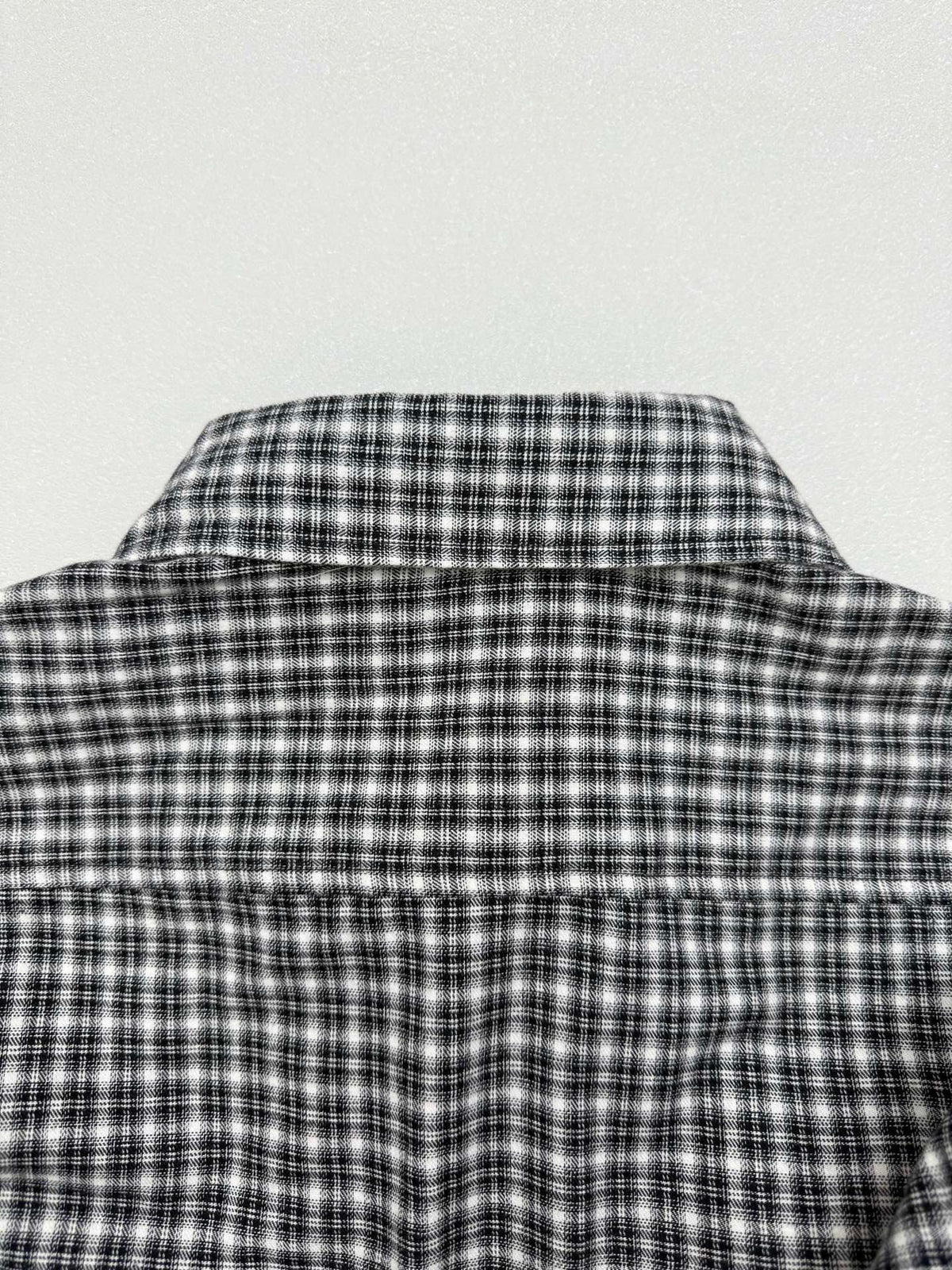 Acne Studios Oversized Long‑Sleeve Check Button‑Down Shirt