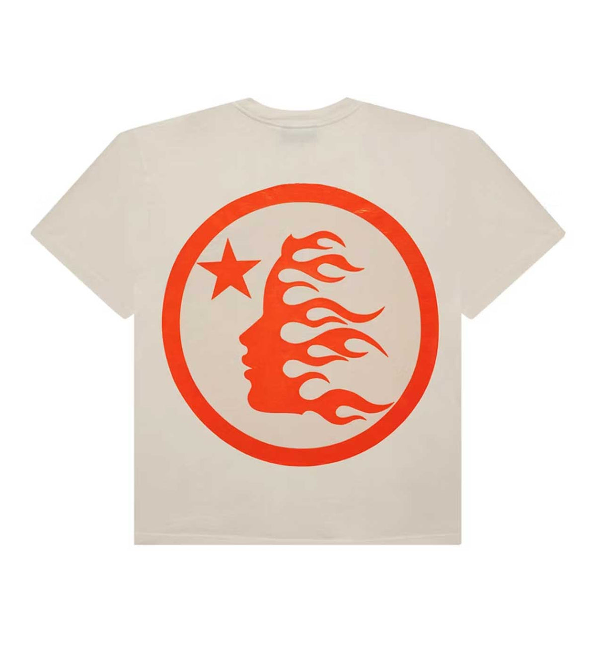 Hellstar Classic Logo Gel Tee Cream/Orange