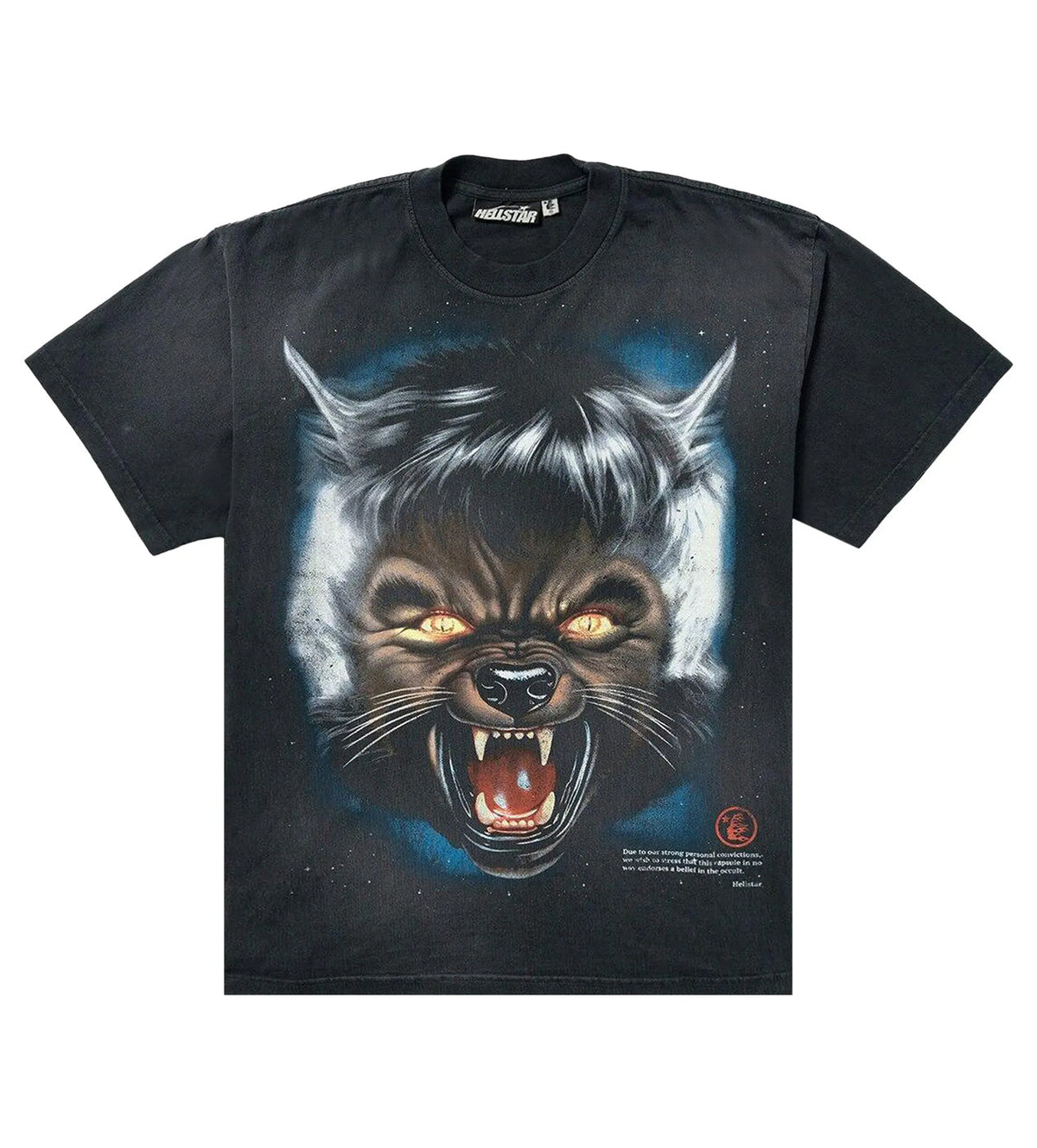 Hellstar Full Moon Tee Black