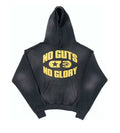 Hellstar No Guts No Glory Faded Black Hoodie