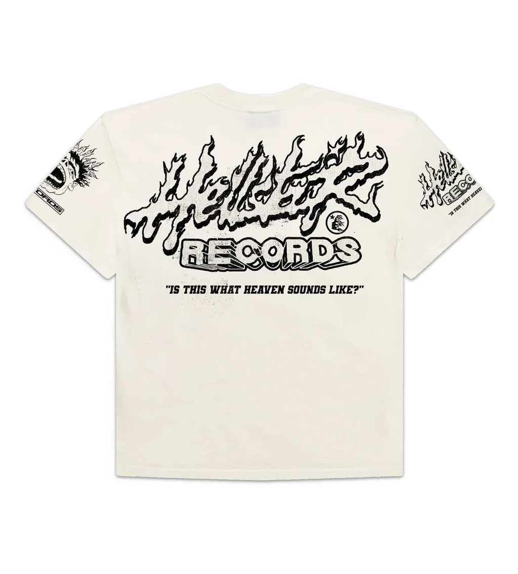 Hellstar Records Tee Cream/Yellow