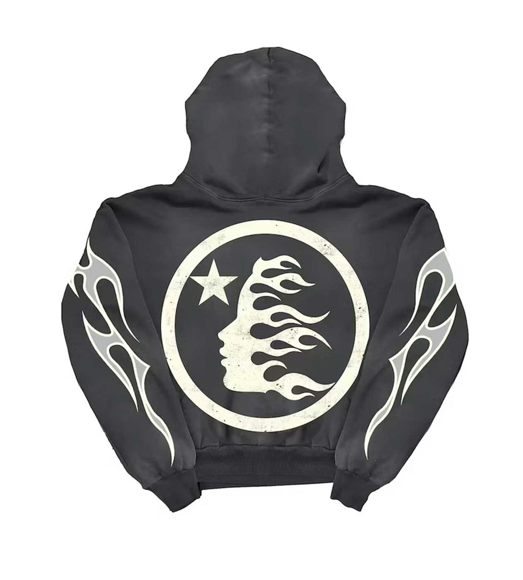 Hellstar Sport Logo Hoodie Black