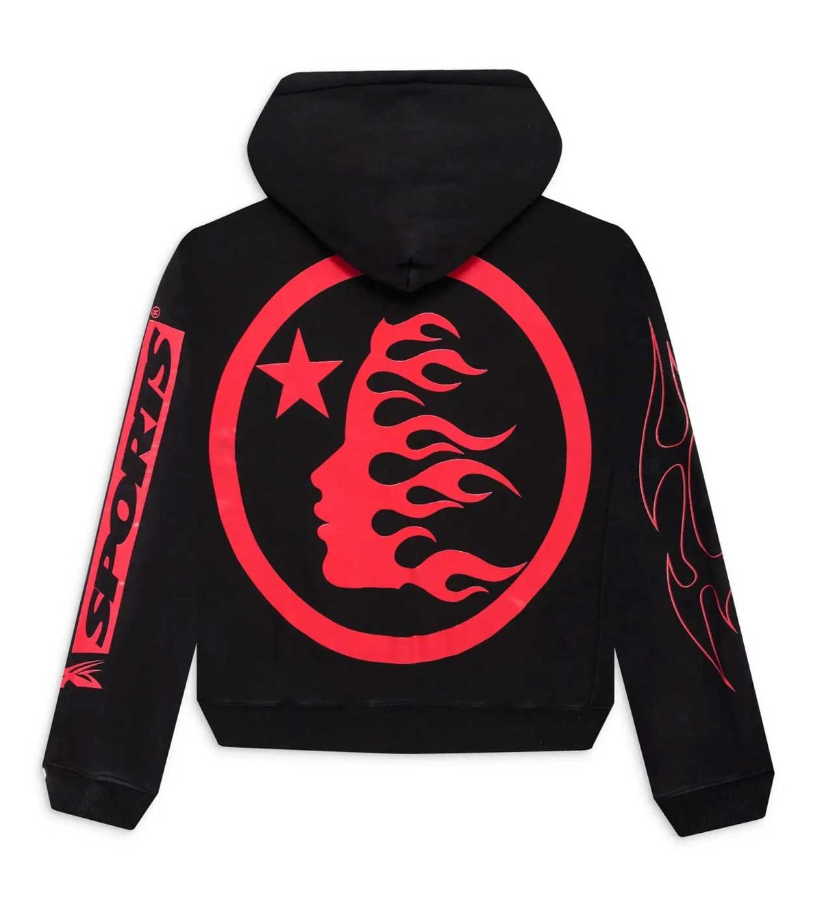 Hellstar Sports Future Flame Hoodie Black