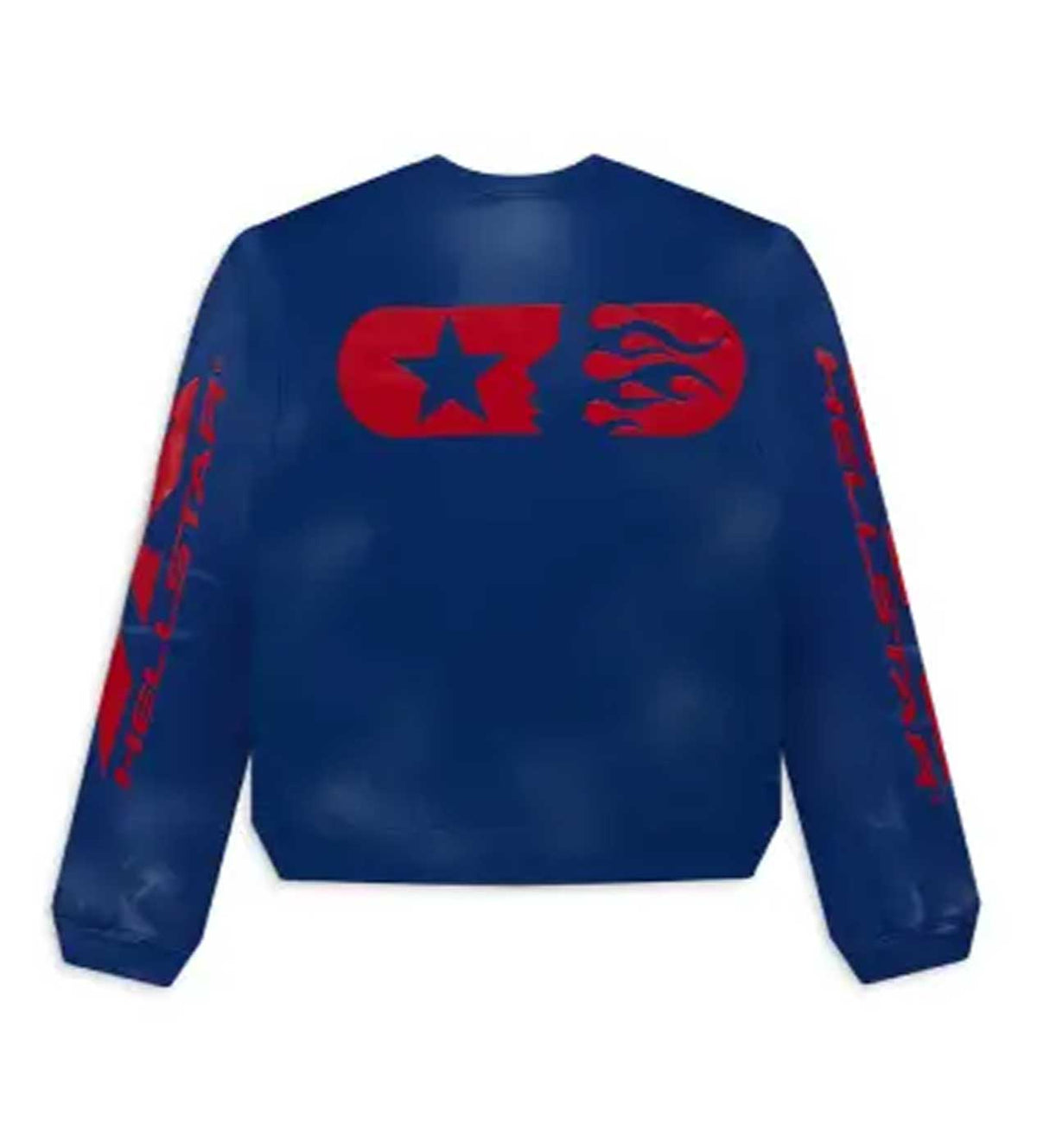 Hellstar Sports Gel Crewneck Blue