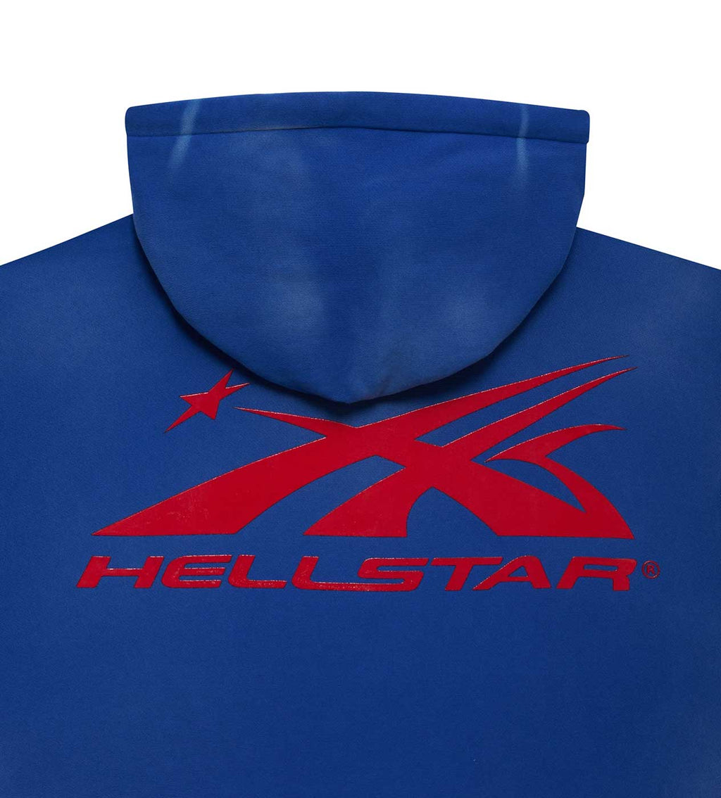 Hellstar Sports Gel Hoodie Blue