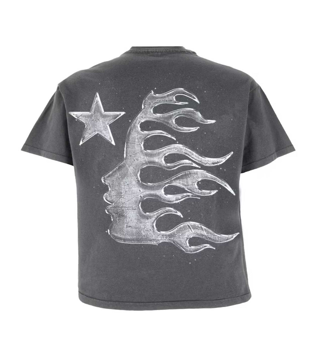 Hellstar Studios Hellstar Chrome Logo Tee Black