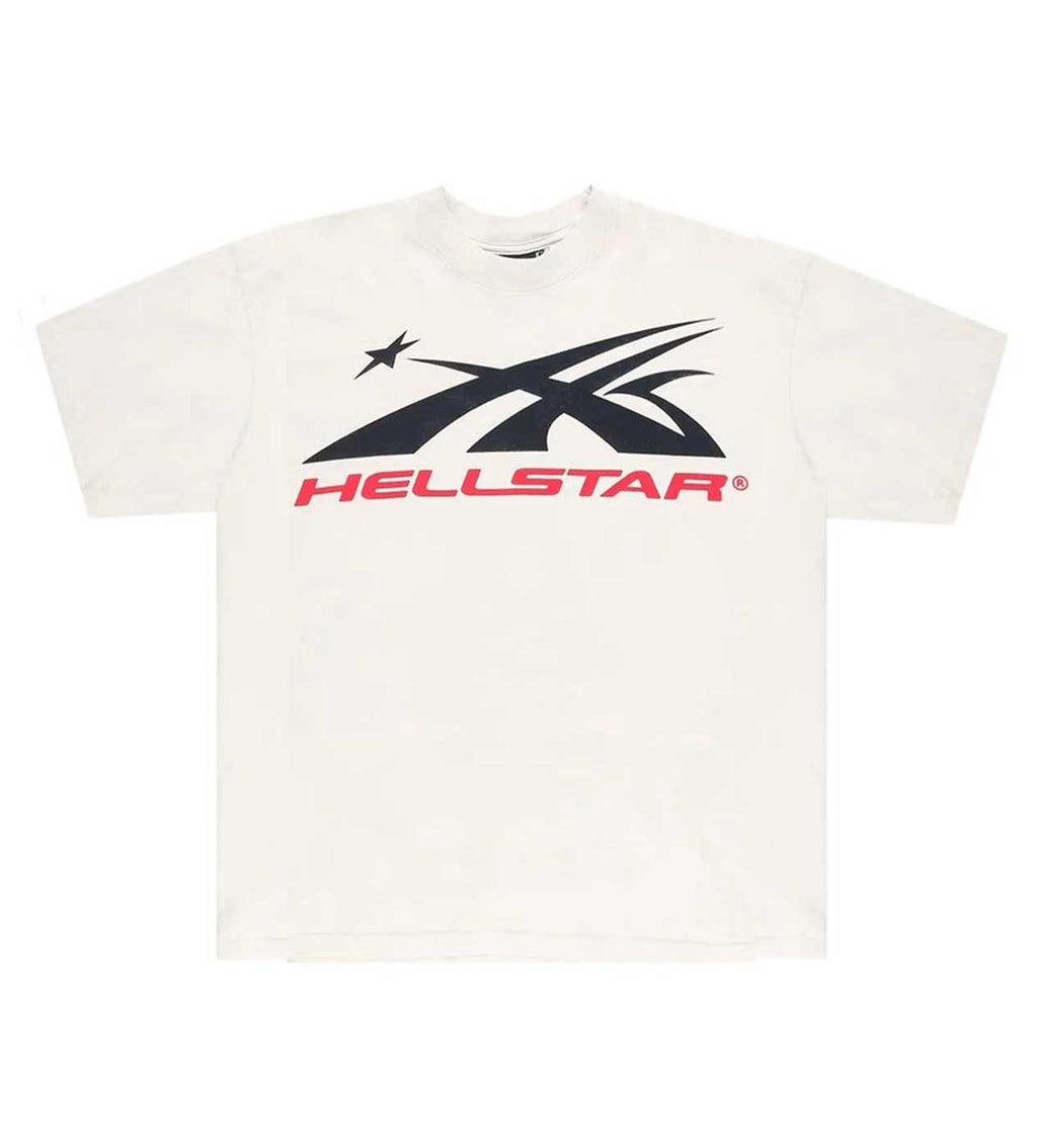 Hellstar Sport Logo Gel Tee White/Red
