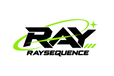 RAY 黑色与荧光绿潮流 Logo